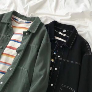 Violin Jaket Drill Wanita Kekinian